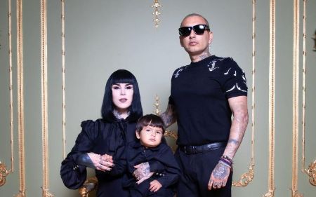 Kat Von D shares a son with Rafael Reyes.